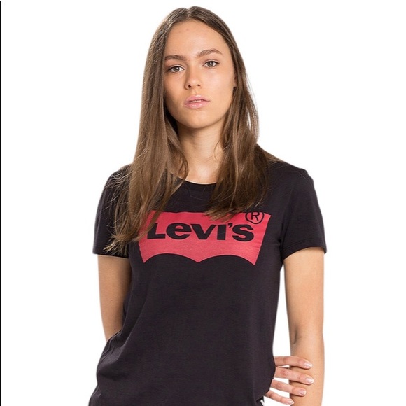 Levi's Logo Perfect Tee Shirt - Picture 1 of 7